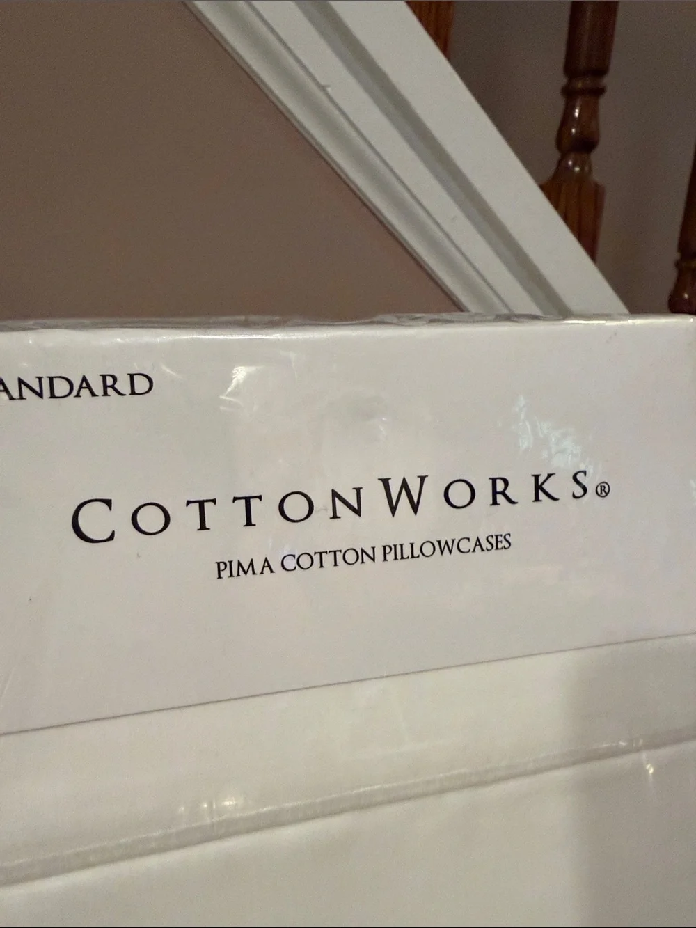 Cotton works 1000 Thread Count Pima Cotton Sateen Pillowcase Pair, Standard